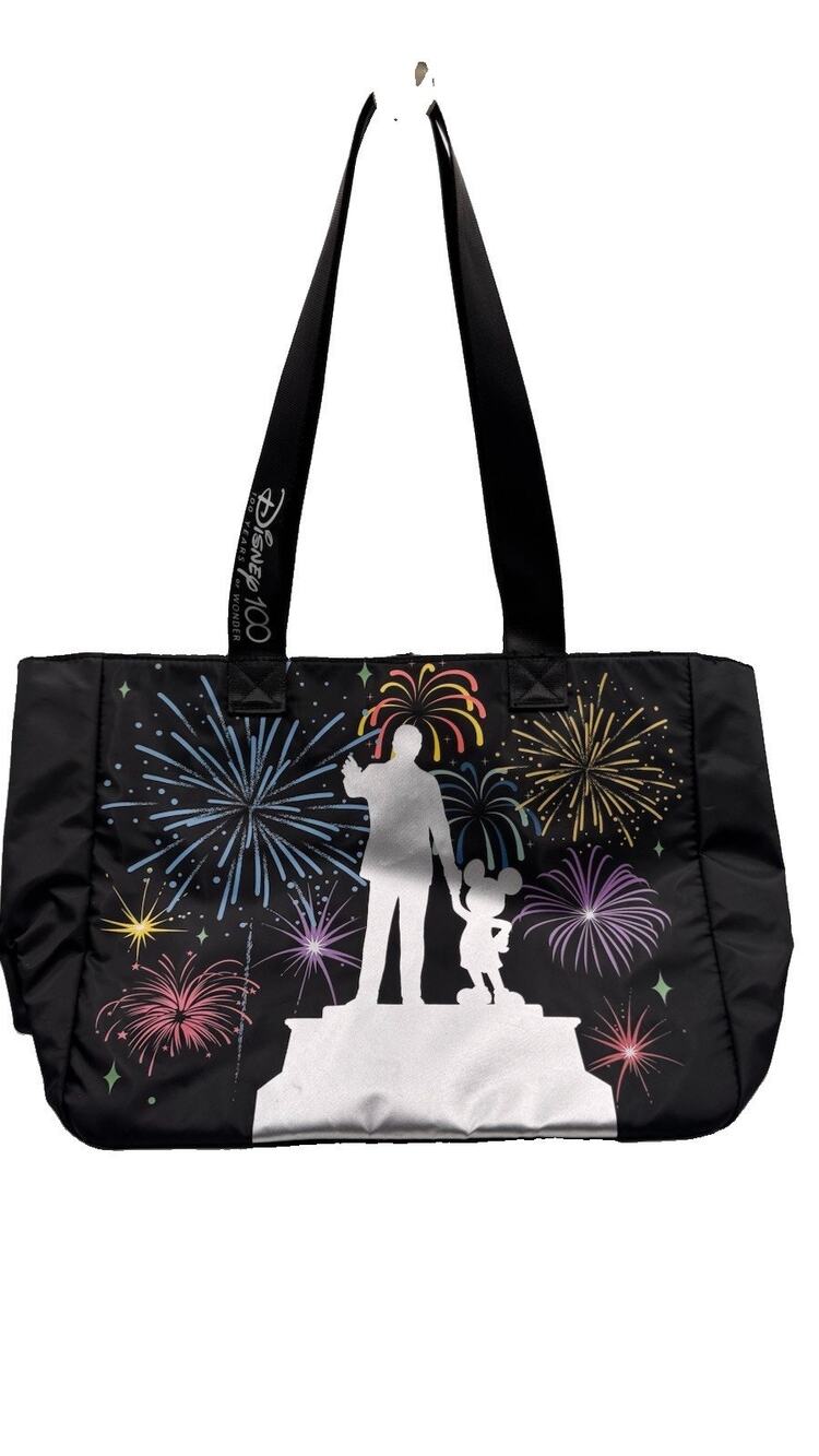 Disney 100 Years Of Wonder Walt Disney and Mickey ''Partners'' Tote Bag